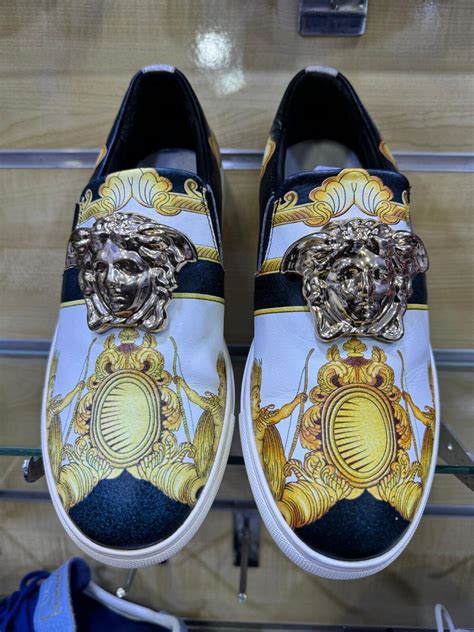 versace palazzo low-top sneakers|gianni Versace sneakers.